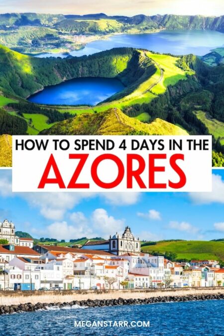 Are you looking for the best way to spend two days in the Azores? This is the ultimate 2-day Azores itinerary, from what to do to where to eat (and even stay). I explain how to maximize your time in the Azores without missing out on any of the fun! Click to learn more.

Weekend in the Azores | Visit the Azores | Things to do in the Azores | What to do in the Azores | Itinerary Azores | 2 days in the Azores | Day trip to the Azores | Travel to the Azores | Azores sightseeing | Azores restaurants | Azores hotels | Where to stay in the Azores | Hotels in the Azores | Azores travel guide | Azores 2-day itinerary | Azores two-day itinerary | Azores day trip