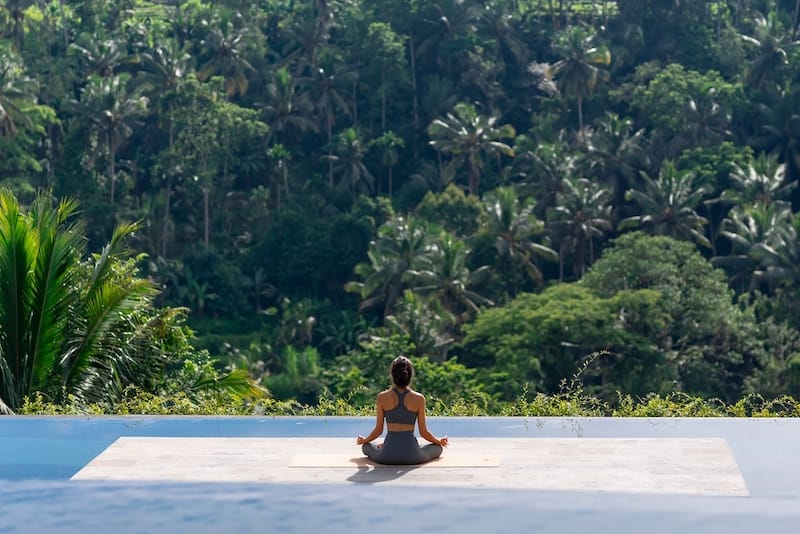 Bali is a great place for yoga enthusiasts