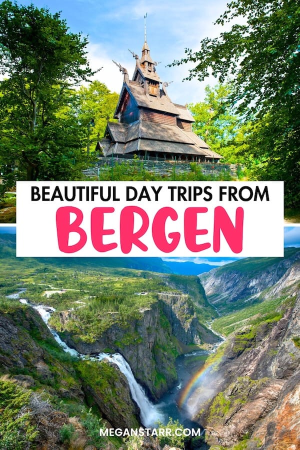 Are you looking for the best day trips from Bergen, Norway? This guide includes some of my top picks - from jaw-dropping nature to cute villages... and more! Click to learn more! | Bergen day trips | Places to visit near Bergen | Places near Bergen | Bergen itinerary | Things to do in Bergen | What to do in Bergen | Villages Near Bergen | Weekend Breaks from Bergen | Day tours from Bergen