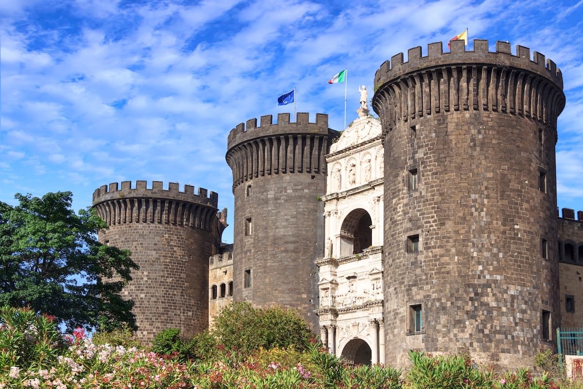 Castel Nuovo is hard to miss in Naples
