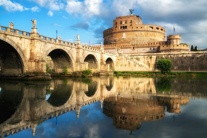 Castel Sant'Angelo is a famous castle in Rome