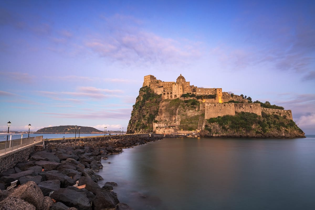 Castello Aragonese is an iconic sight on Ischia!