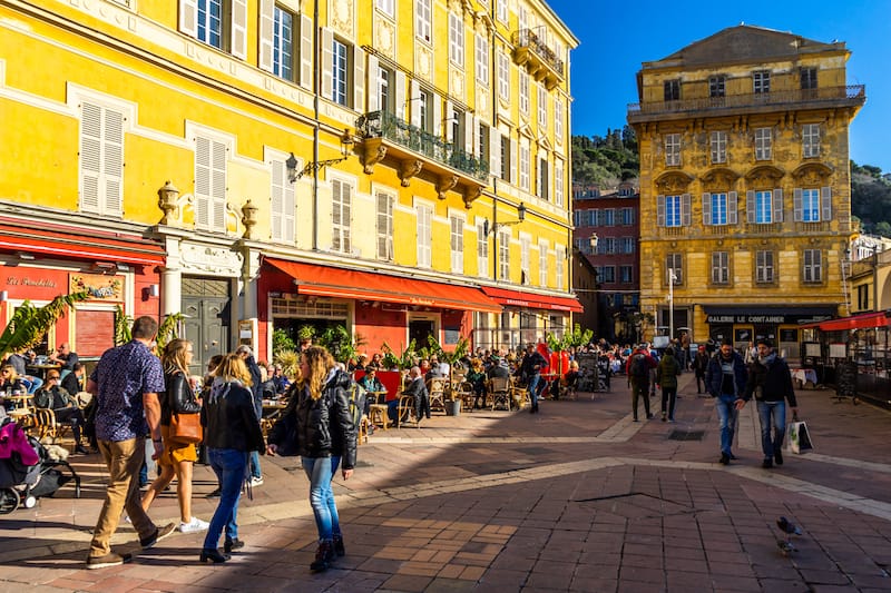 Cours Saleya in Vieille Ville - Francesco Bonino - Shutterstock