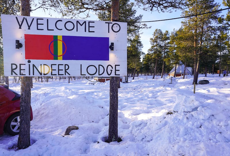 I visited the Reindeer Lodge but didn't stay there.