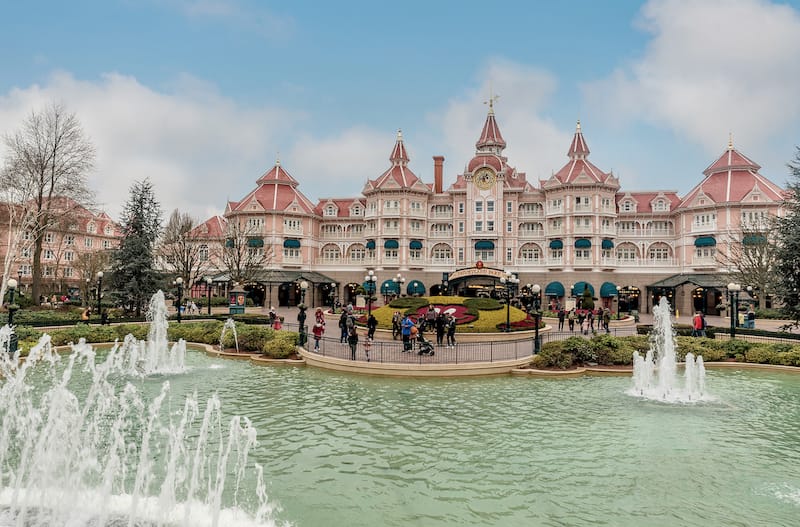 Disneyland Paris in winter - sduraku - Shutterstock