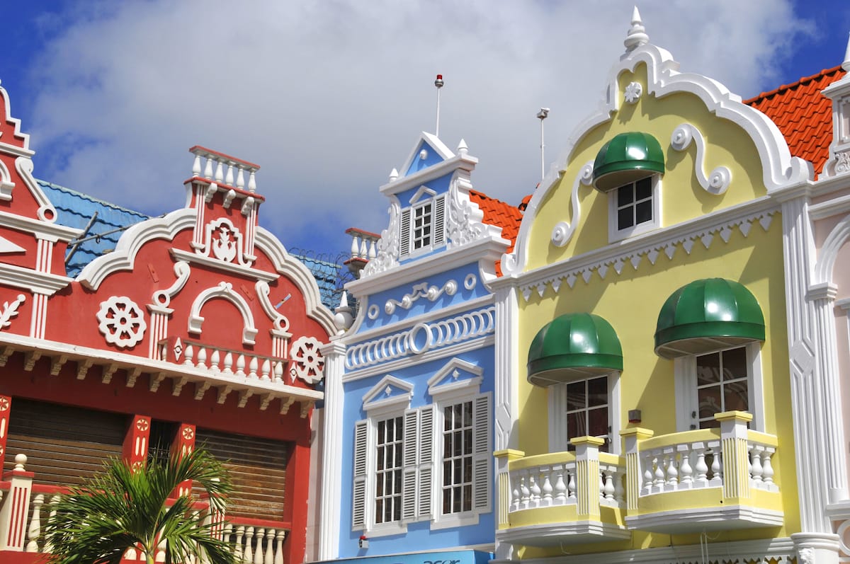 Exploring the architecture is a must with 7 days in Aruba!