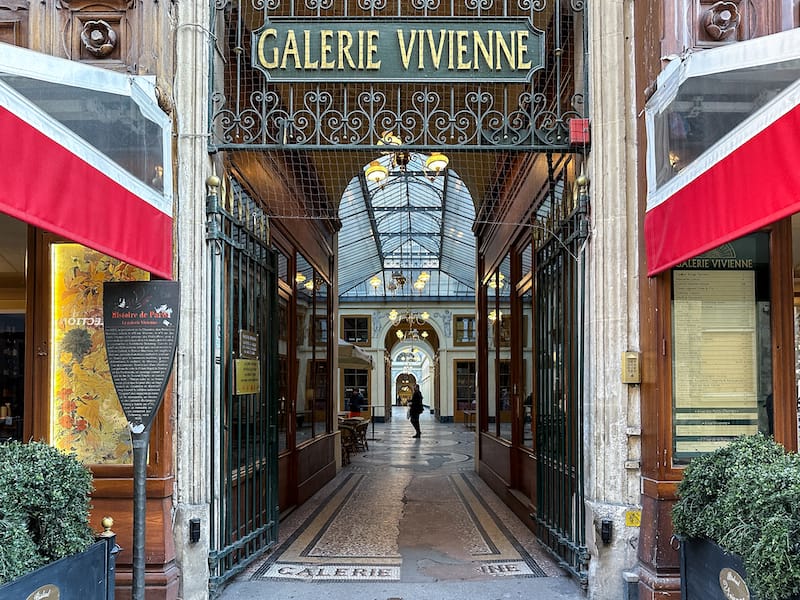 Famous Galerie Vivienne Passage