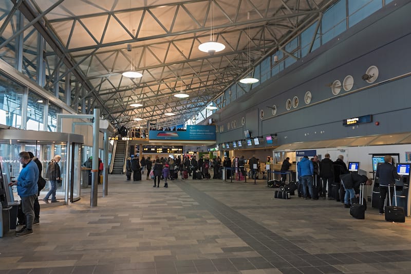 January in the Tromsø Airport - Rainer Lesniewski - Shutterstock