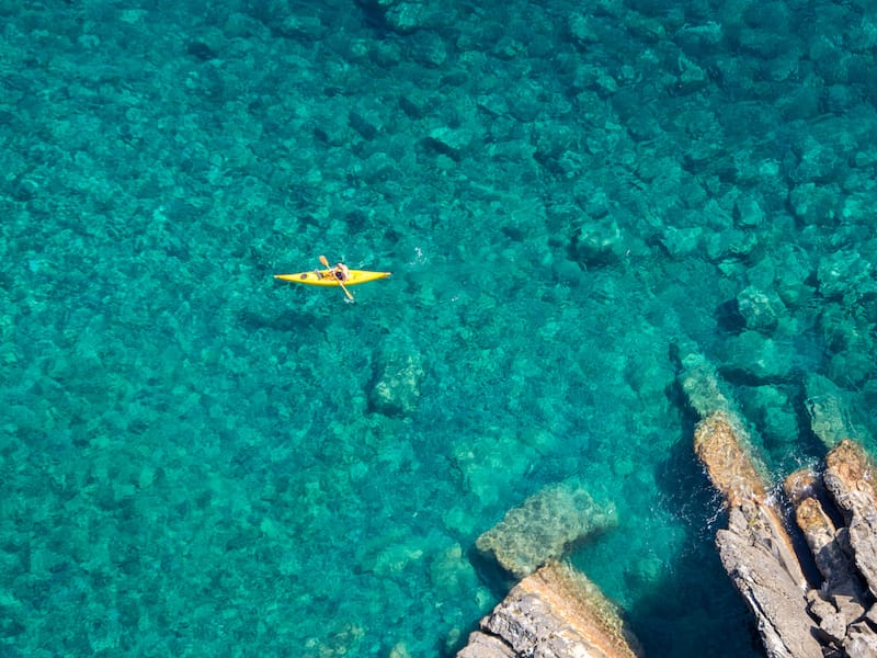 Kayaking in Cinque Terre