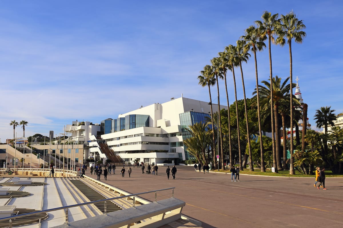 La Croisette & the Palace of Festivals in winter - photosimysia - Shutterstock