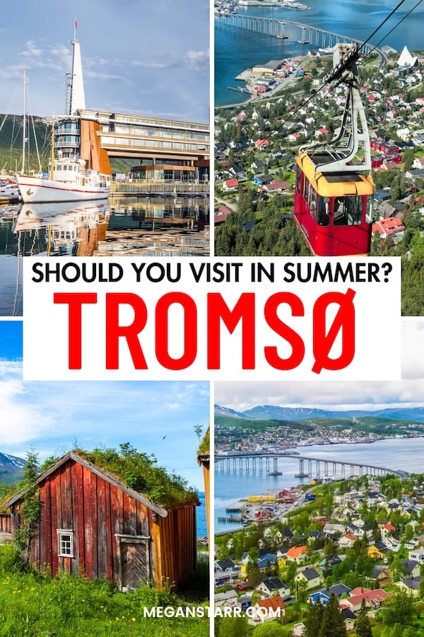 Are you planning a trip to Tromso in summer? This guide details things to do during summer in Tromso, midnight sun travel tips, where to stay, and more! | Tromso summer | Things to do in Tromso, Norway | Summer Tromso | Arctic Norway | Tromso June | Tromso July | Tromso August | Tromso May | Tromso Midnight Sun | Norway midnight sun | Tromso hiking | Tromso camping | Northern Norway summer | Visit tromso | Tromso travel tips