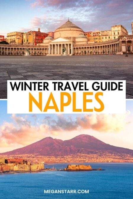 Looking to take a trip to Naples in winter this year? This travel guide will help you plan your trip! From the best things to do during winter in Naples to where to stay and eat... I have covered it all. You will also find information about the weather and best seasonal activities inside. Click to learn more. | Naples in winter | Winter in Naples | Winter trip to Naples | Naples winter vacation | Winter vacation in Naples | Things to do in Naples in winter | What to do in Naples | Naples itinerary | Naples in November | Naples in December | Christmas in Naples | New Years in Naples | Naples in January | Naples in February | Naples in March | Naples winter tours