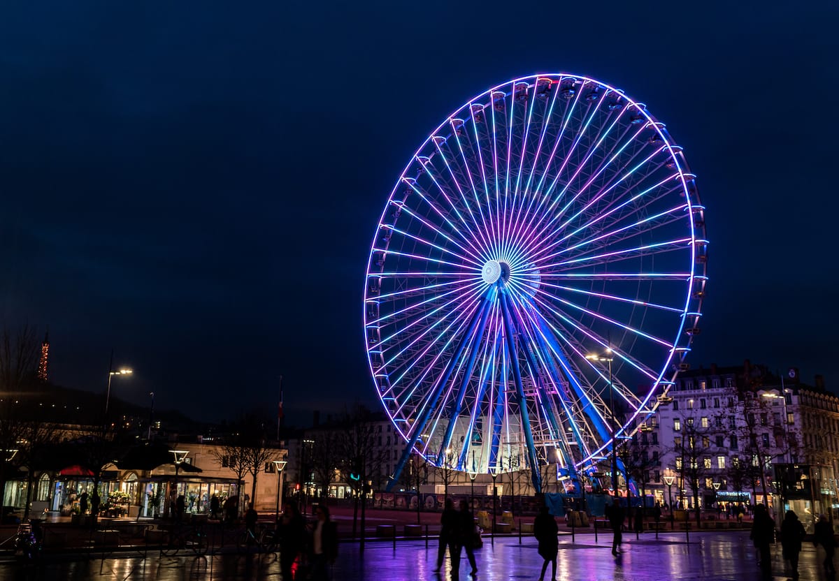 Place Bellecour's Ferris wheel in winter - Ivo Antonie de Rooij - Shutterstock