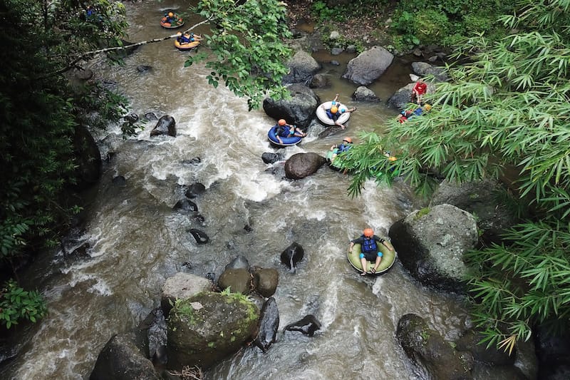 River tubing in Bali - idhast - Shutterstock