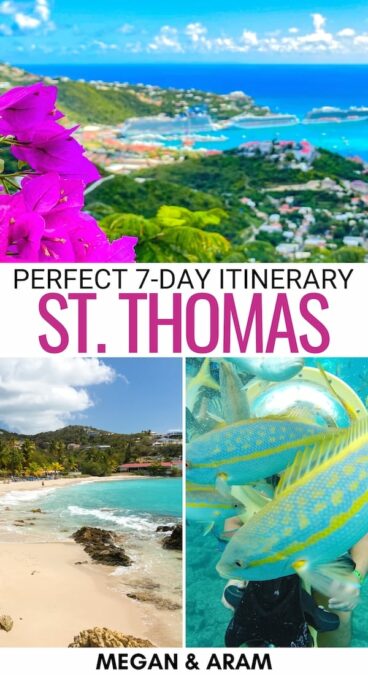 Are you looking for the best way to spend 7 days in St. Thomas? This St. Thomas itinerary will help you explore the island with ease! Click to learn more! | US Virgin Islands | St. Thomas road trip | Road trip on St. Thomas | Renting a car on St. Thomas | Where to go in the USVI | Things to do in St. Thomas | St. Thomas sightseeing | Week in St. Thomas