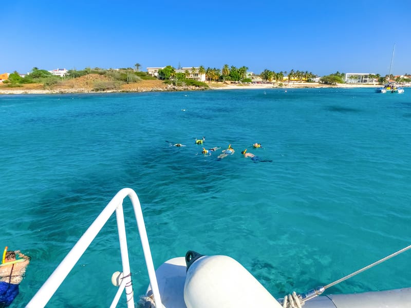 Snorkeling in Aruba