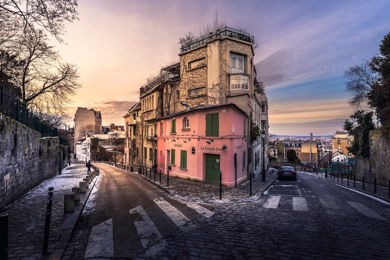 Streets of Montmartre in winter - Jerome LABOUYRIE - Shutterstock