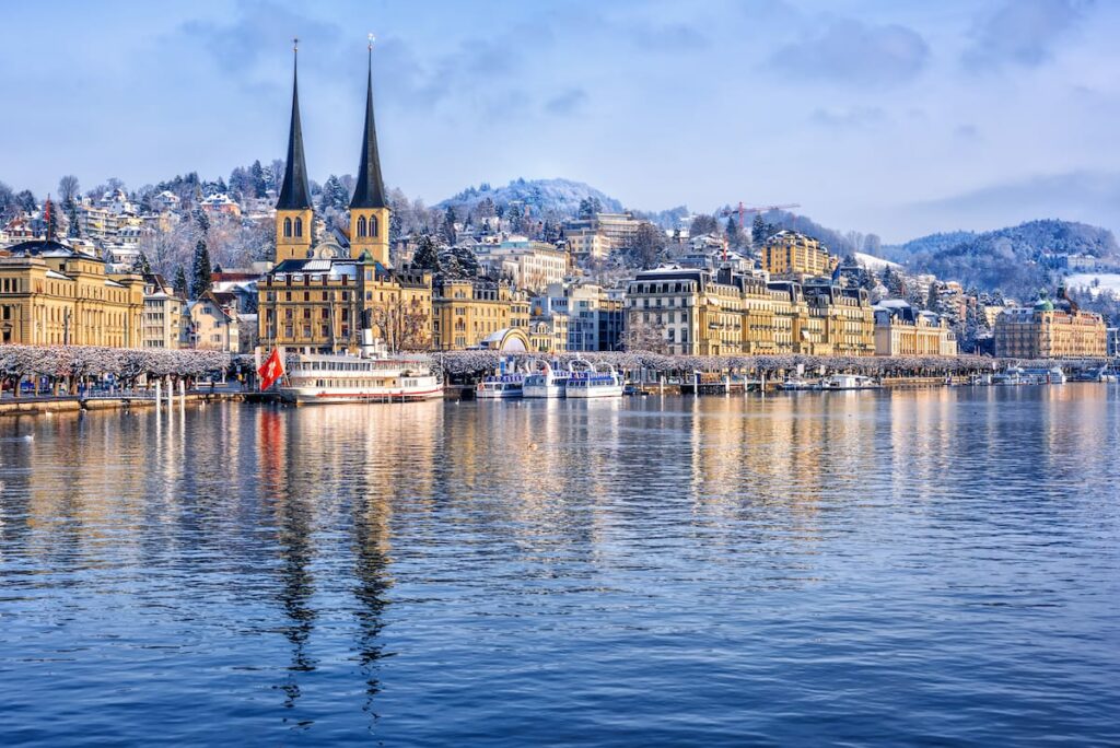 Visiting Lucerne in winter
