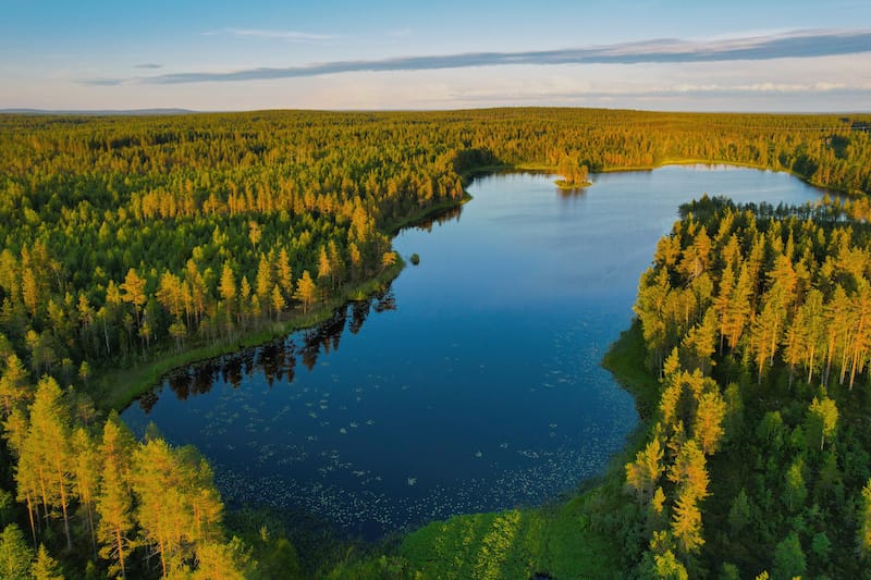 Views near Rovaniemi - not too bad!