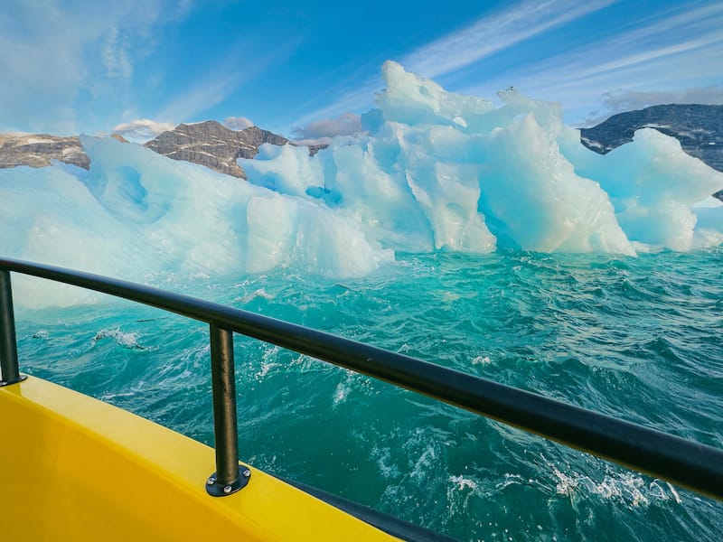 Boat trips are (mostly) a summer activity in Nuuk