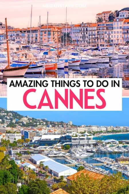 Are you looking for the best things to do in Cannes? This guide will help you find the best Cannes attractions, museums, restaurants, and landmarks to add to your itinerary! Save this Cannes bucket list for later! | Cannes things to do | What to do in Cannes | Cannes landmarks | Cannes sightseeing | Cannes museums | Cannes restaurants | Cannes travel guide | Cannes itinerary