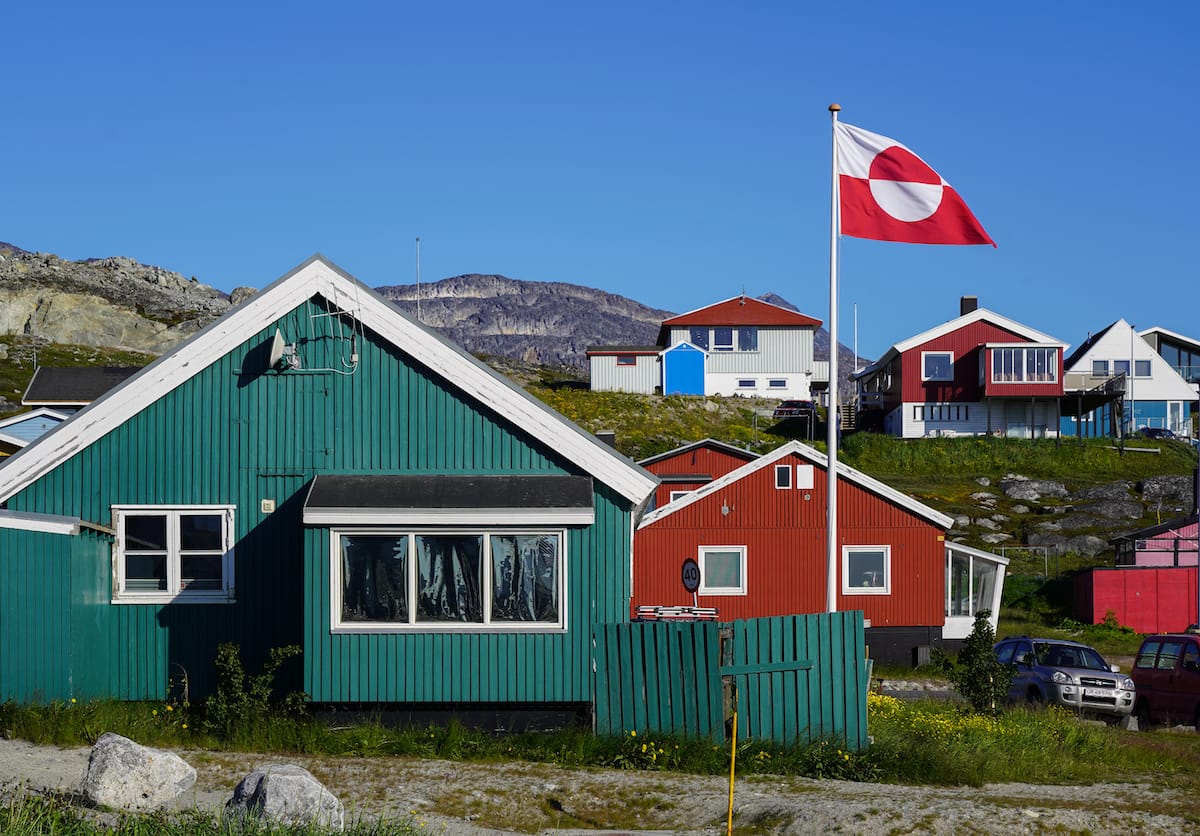 Traveling to Nuuk in summer = cruise ship season.