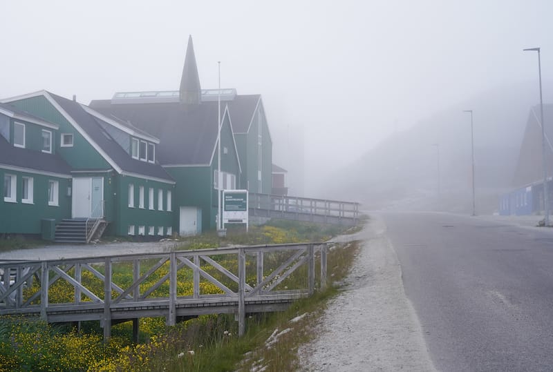 Just a typical morning in Nuuk