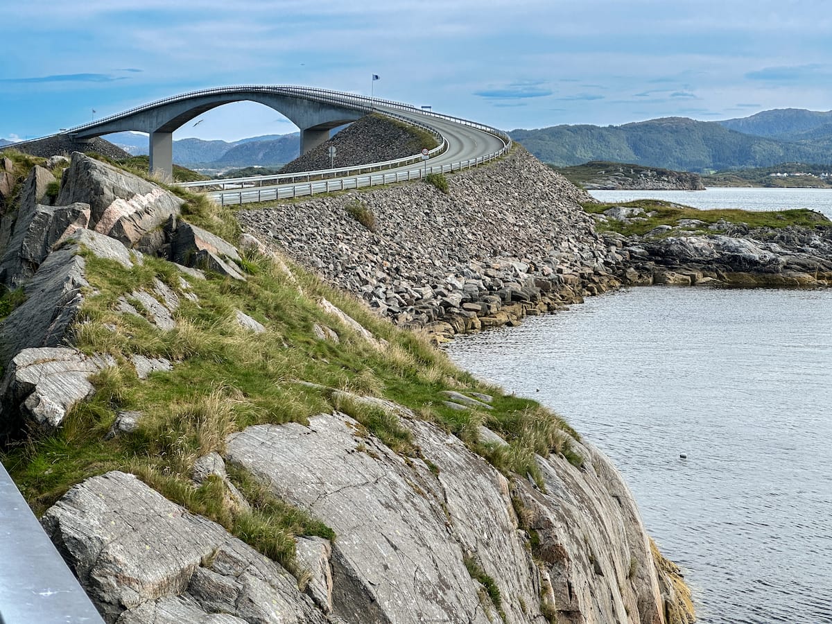 The Atlantic Highway is known for campervans and motorcycles.