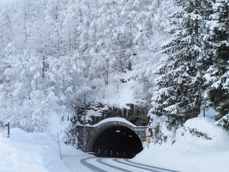 Driving in Norway in winter