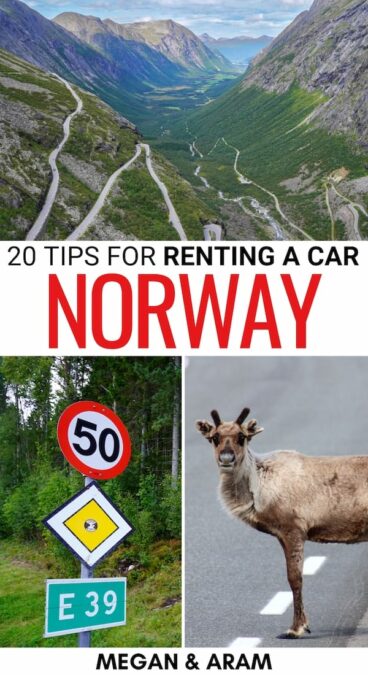 Are you planning on renting a car in Norway for your upcoming trip? We detail what to know before you rent a car in Norway (including insurance) and more! | Rent car in Norway | Hiring a car in Norway | Car hire in Norway | Hire a car in Norway | Driving in Norway | Norway road trip | Norway road rules | Norway travel | Visit Norway