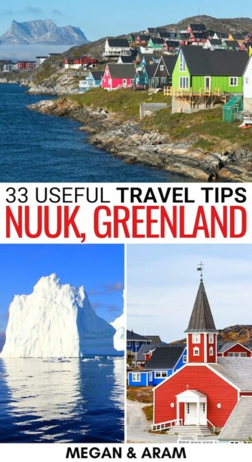 Are you looking for some useful Nuuk travel tips for your upcoming Greenland trip? We share everything you need to know before you visit Nuuk. Click for more! | Things to do in Nuuk | Visit Nuuk Greenland | Visiting Nuuk Greenland | Nuuk itinerary | What to do in Nuuk | Nuuk restaurants | Nuuk hotels | Nuuk sightseeing | Nuuk photography | Nuuk travel | Traveling to Nuuk | Places to visit in Nuuk | Nuuk tours | Nuuk food