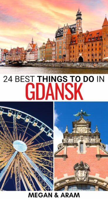 Are you looking for the best things to do in Gdansk, Poland? We cover all the top Gdansk attractions, museums, and more! Click to start planning your trip! | Gdansk landmarks | Gdansk things to do | What to do in Gdansk | Gdansk sightseeing | Gdansk itinerary | Places to visit in Gdansk | Gdansk museums | Gdansk restaurants 