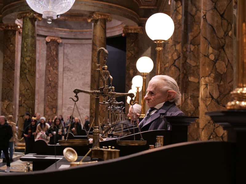 Chandelier at Gringotts Bank - Santosh Puthran - Shutterstock