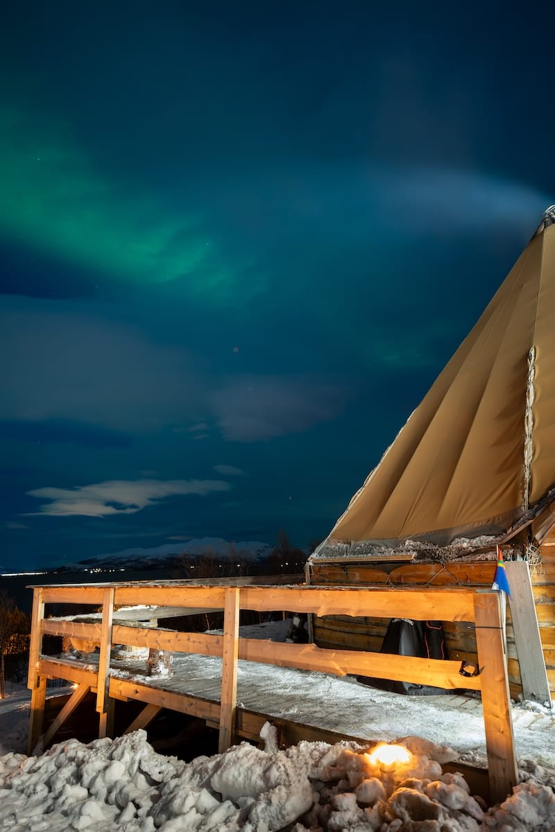 Reindeer ranch and Sami experience (I saw the aurora!)