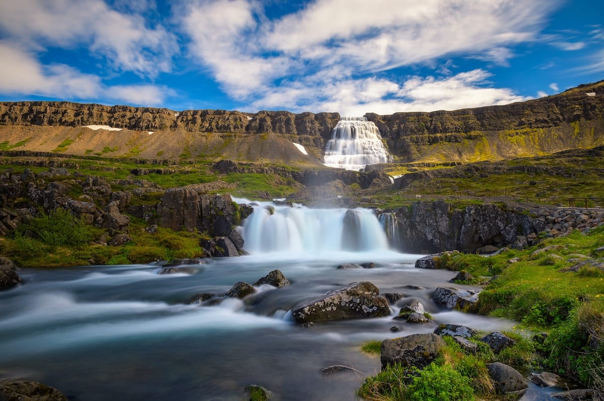 Dynjandi Waterfall is a must on every Iceland Westfjords itinerary!