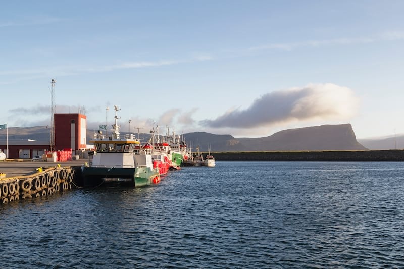 Harbor of Patreksfjörður