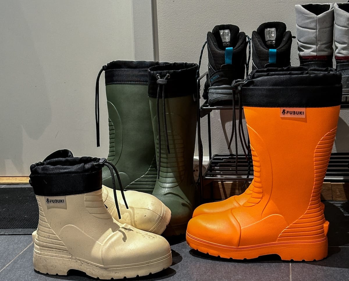 Pretty much the only shoes in wear in Tromso