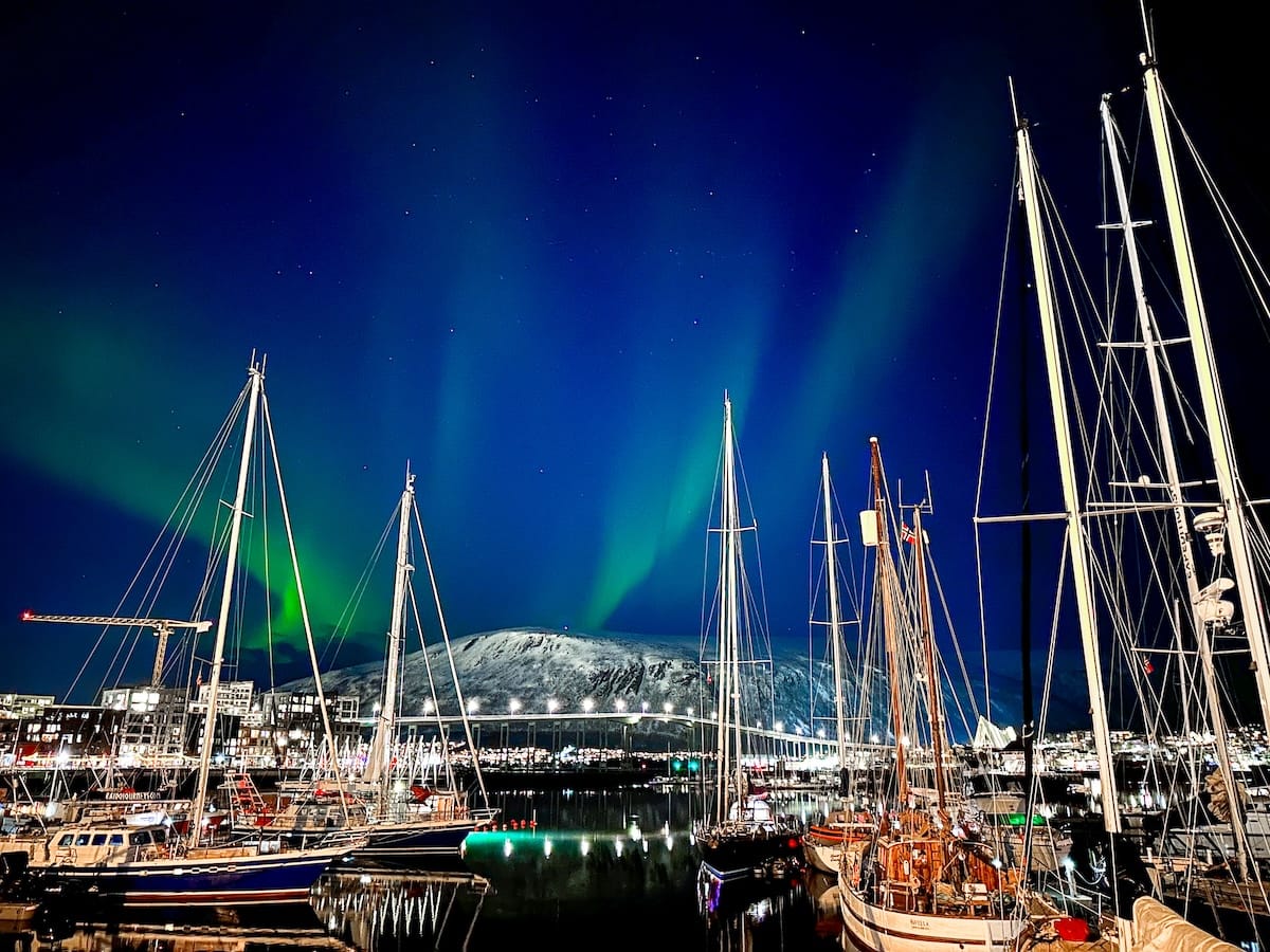 Fingers crossed you see the northern lights when you visit Tromso!