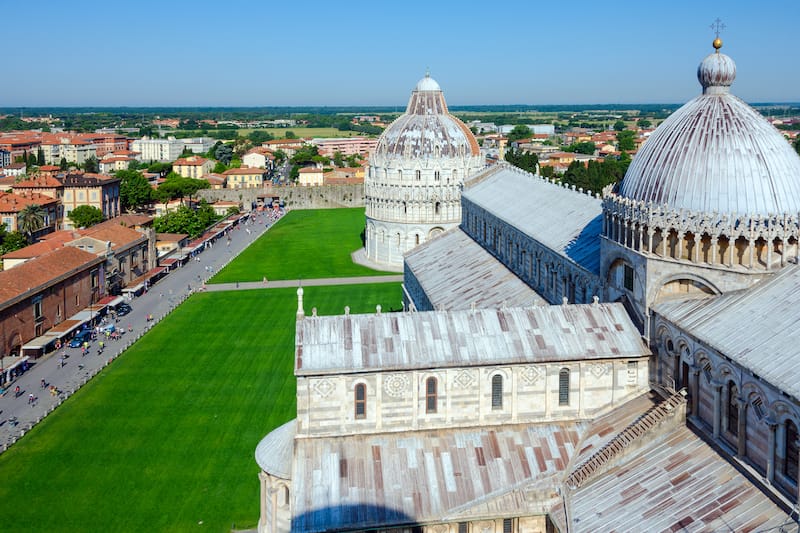 Overlooking Piazza dei Miracoli - Andreas Wolochow - Shutterstock