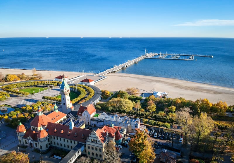 Sopot is one of the most popular Gdansk day trips!