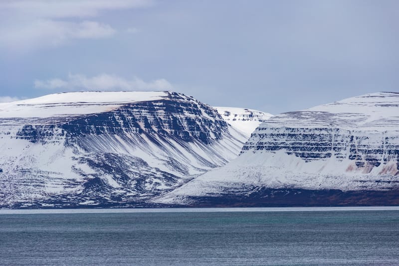 View of Drangajökull Glacier