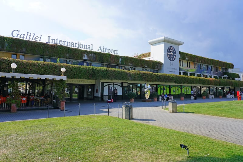 Galilei International Airport in Pisa - EQRoy - Shutterstock