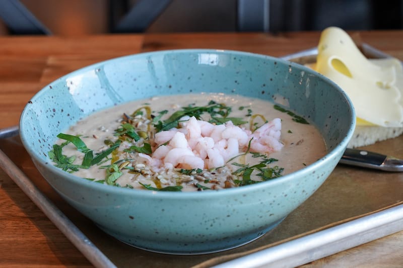 Cauliflower soup at Tio Monchos