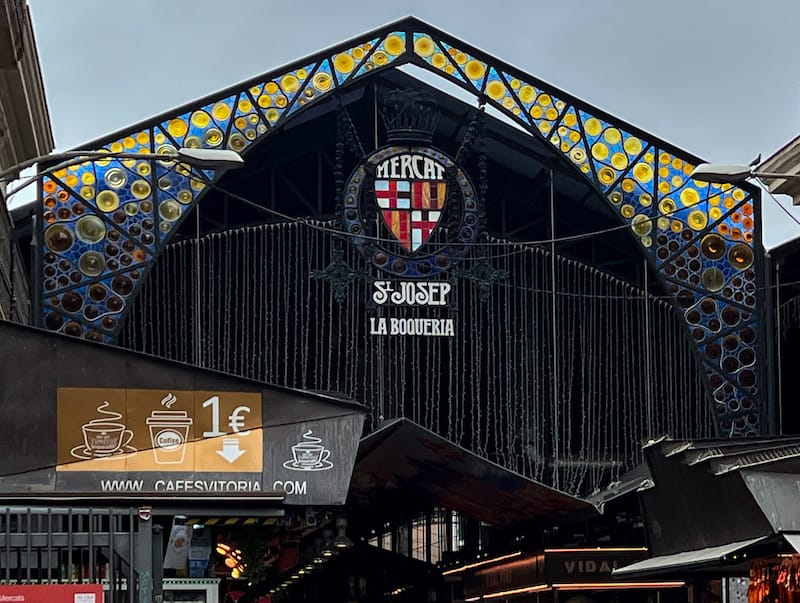La Boqueria was one of my favorite stops on my tapas tour in Barcelona