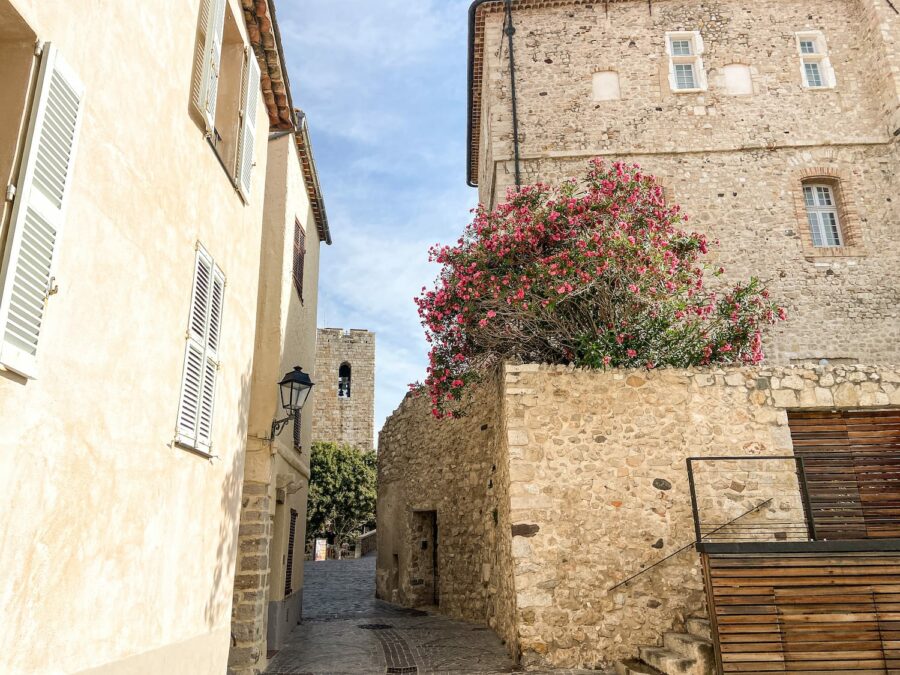 The streets of Antibes