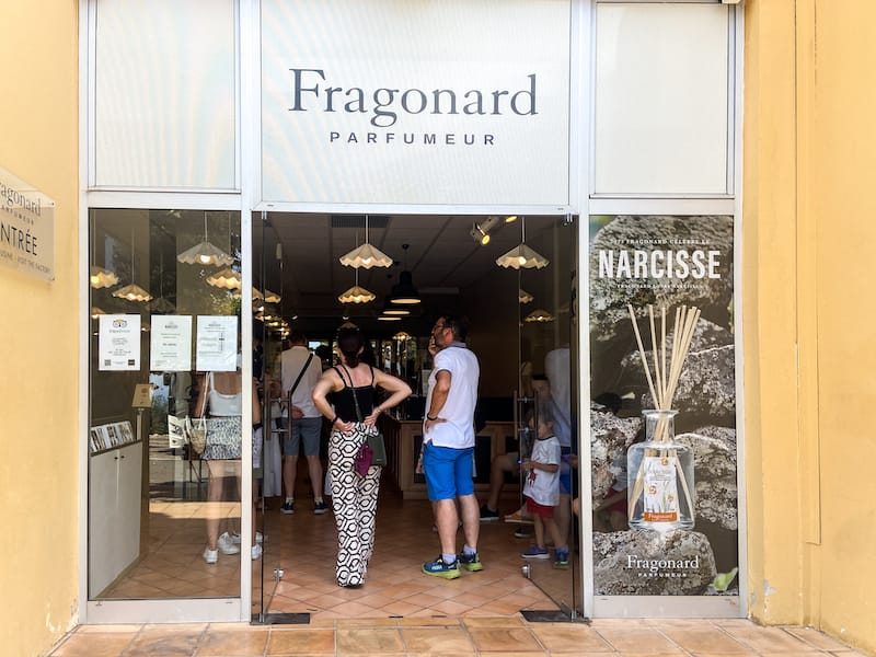 My stop at the Fragonard Factory