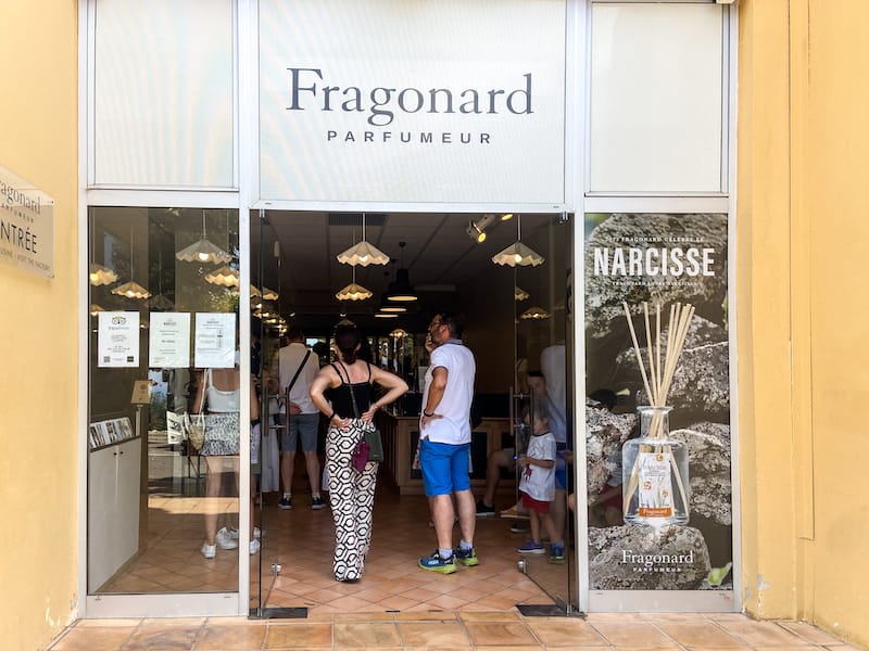 My stop at the Fragonard Factory