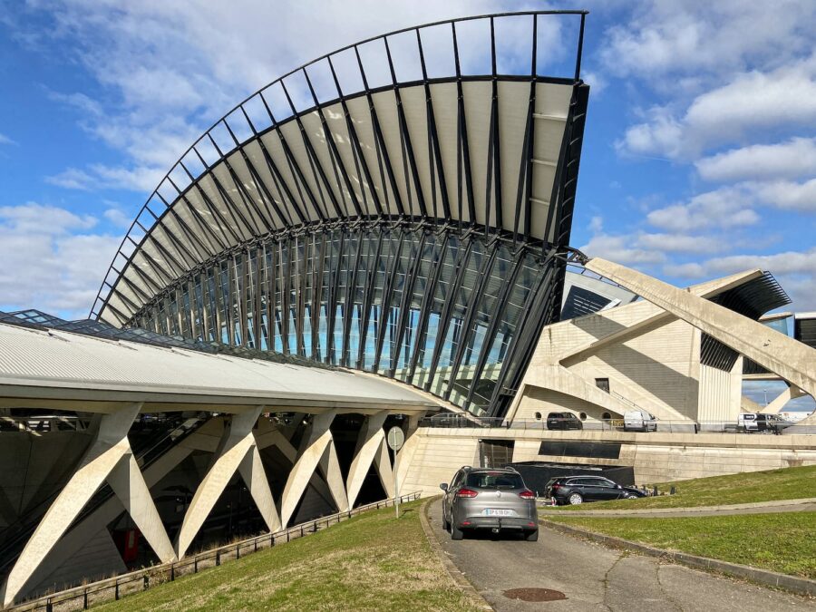 Lyon Saint-Exupéry TGV building