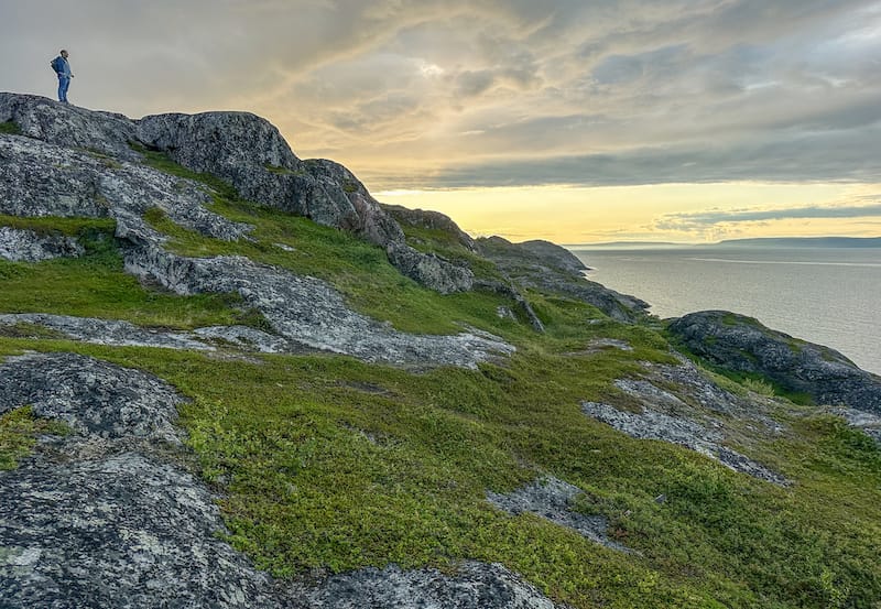 One of the famous viewpoints over Bugøynes