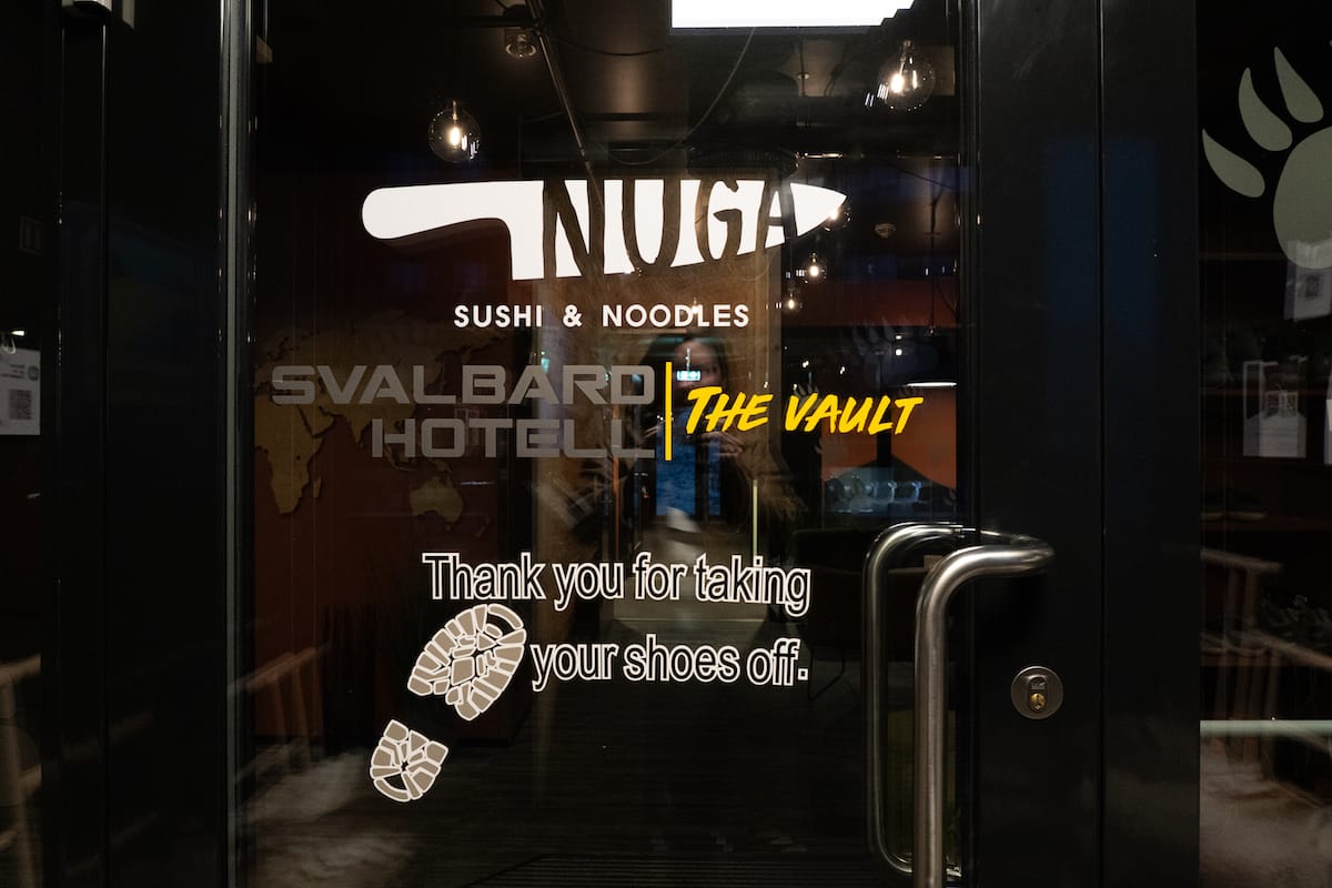 NUGA Sushi in Longyearbyen